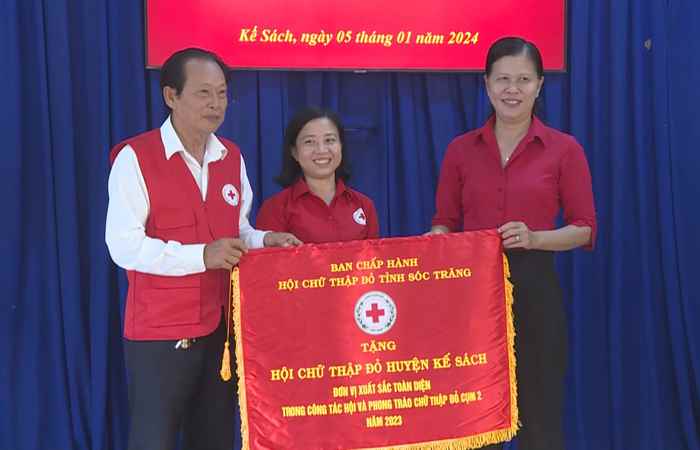 Kế Sách: Hội Chữ thập đỏ tổng kết năm 2023