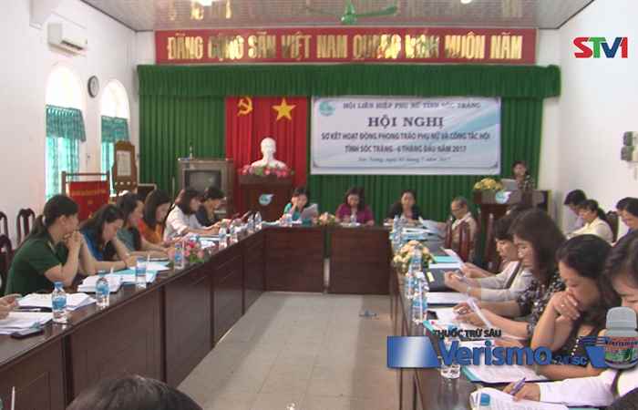 Hội liên hiệp phụ nữ Sóc Trăng sơ kết hoạt động 6 tháng đầu năm 2017
