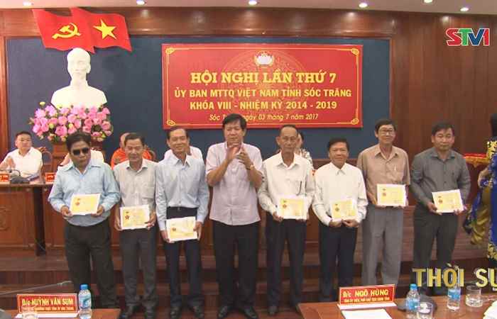 Hội nghị lần thứ 7 UB MTTQ Việt Nam tỉnh Sóc Trăng 