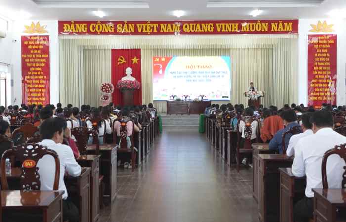 Hội thảo nâng cao chất lượng môn ngữ văn cấp trung học cơ sở  