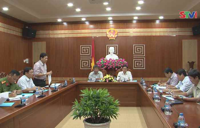 Họp bàn về công tác chuyển địa điểm cho đối tượng cai nghiện ma túy tổng hợp.