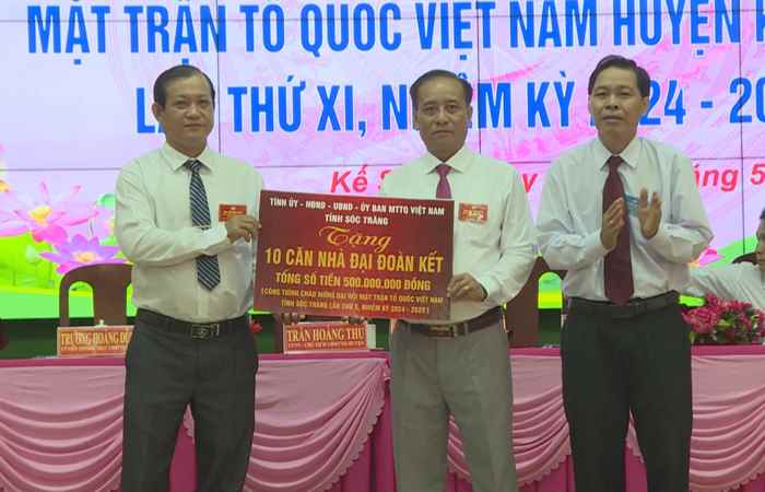 Kế Sách: Đại hội Uỷ ban MTTQ Việt Nam, nhiệm kỳ 2024-2029