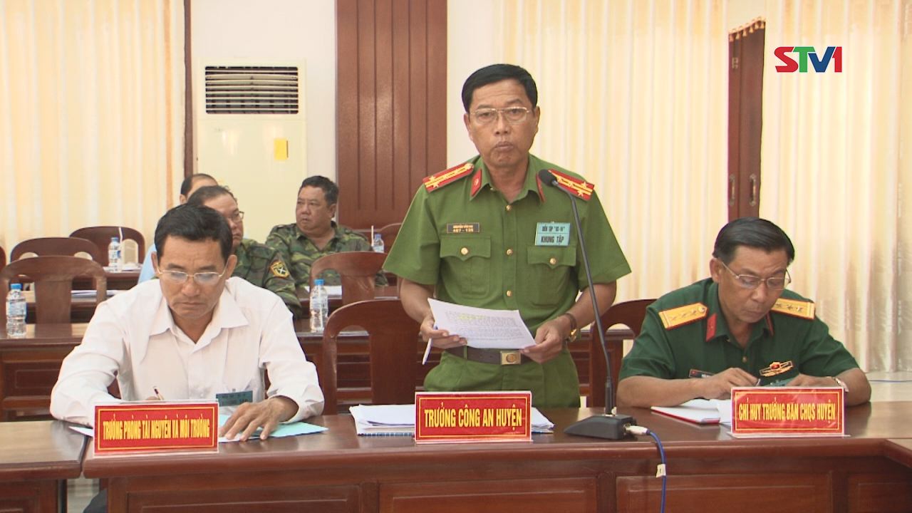 Kế Sách diễn tập khu vực phòng thủ 2016 thành công