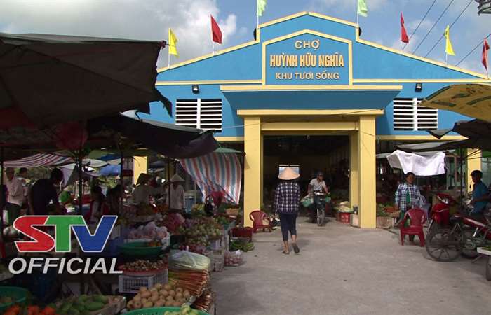 Khu chợ thực phẩm tươi sống Huỳnh Hữu Nghĩa chính thức hoạt động