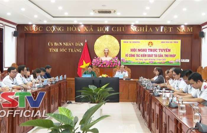 Lãnh đạo tỉnh Sóc Trăng dự Hội nghị về công tác kiểm soát tài sản thu nhập