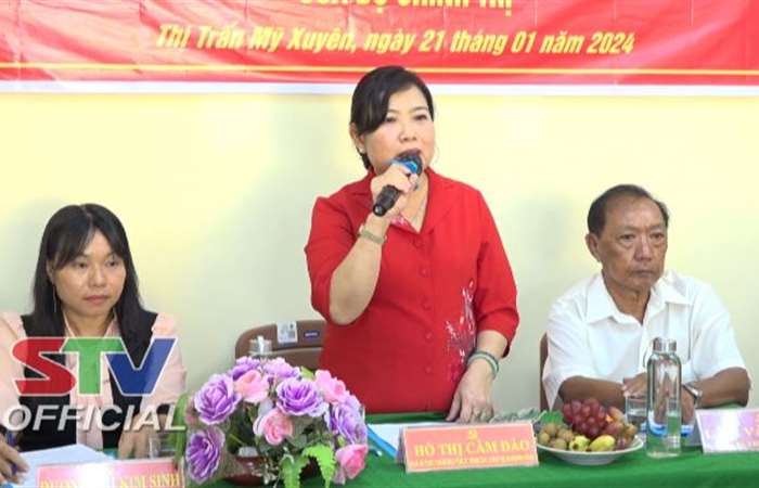 Lãnh đạo tỉnh Sóc Trăng dự họp mặt đảng viên nơi cư trú Chi bộ ấp Chợ Cũ 