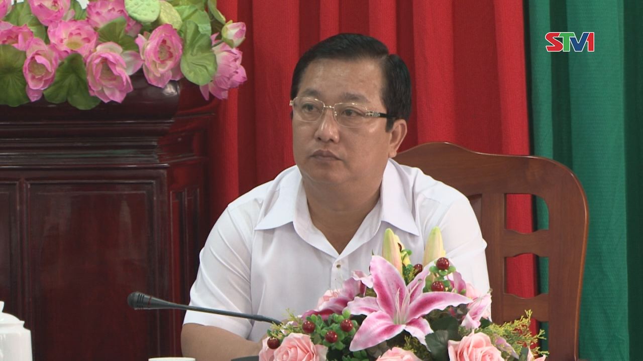 Lãnh đạo UBND tỉnh Sóc Trăng nghe báo cáo, cho ý kiến một số nội dung thuộc thẩm quyền tập thể Thường trực UBND tỉnh
