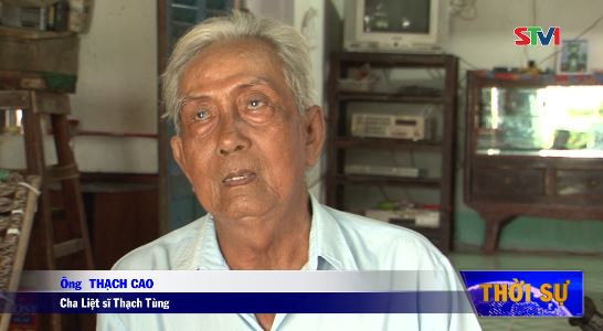 Gia đình tự hào về sự hy sinh của Liệt sĩ Thạch Tùng