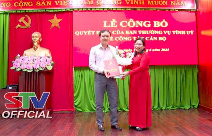 Ban Thường vụ Tỉnh ủy Sóc Trăng điều động ông Huỳnh Ngọc Toàn làm Phó Giám đốc Sở Tài chính  
 