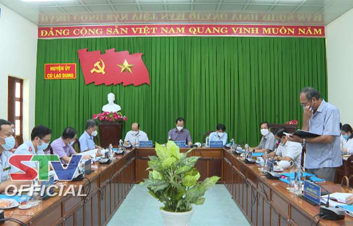 UBND tỉnh Sóc Trăng làm việc tại huyện Cù Lao Dung về việc giải quyết khiếu nại của công dân liên quan đến Nông trường 30-4