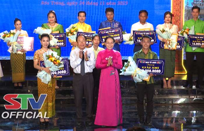 Bế mạc Liên hoan Tiếng hát Truyền hình tiếng Khmer khu vực Nam Bộ, lần thứ I năm 2023