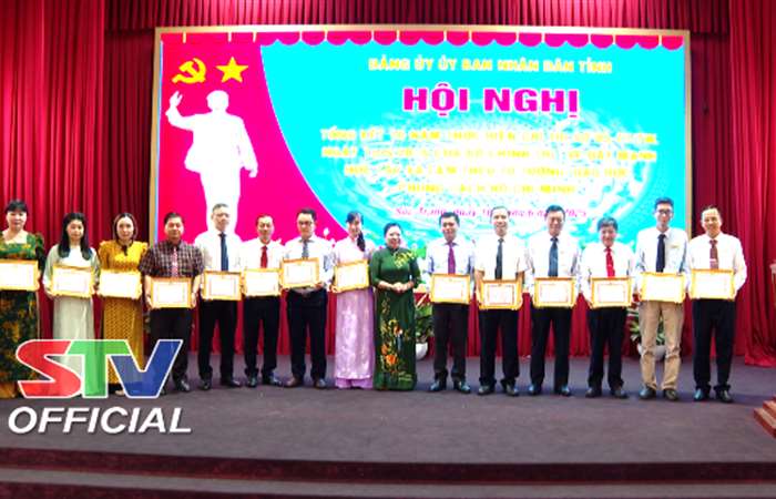Sóc Trăng: Đảng ủy UBND tỉnh khen thưởng 31 tập thể và 50 cá nhân điển hình trong thực hiện Chỉ thị 05 