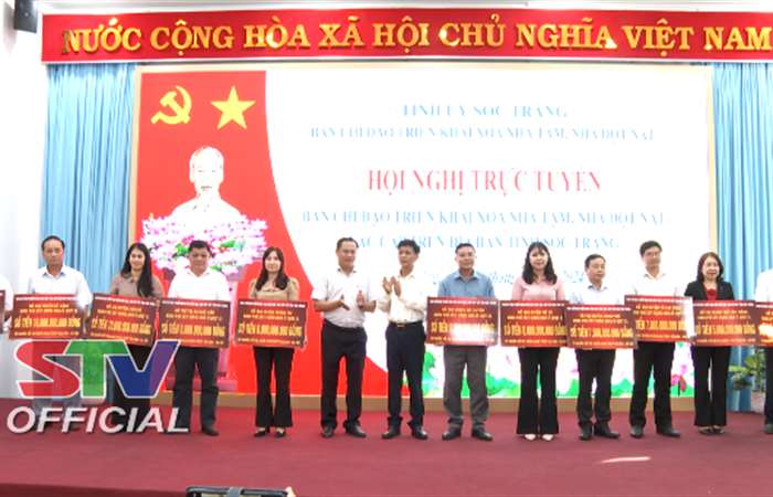 Sóc Trăng: Hội nghị trực tuyến Ban Chỉ đạo triển khai xóa nhà tạm, nhà dột nát các cấp trên địa bàn tỉnh