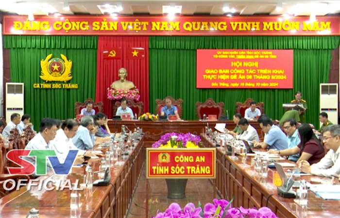 Sóc Trăng: Hội nghị trực tuyến giao ban công tác triển khai thực hiện Đề án 06 tháng 9 năm 2024