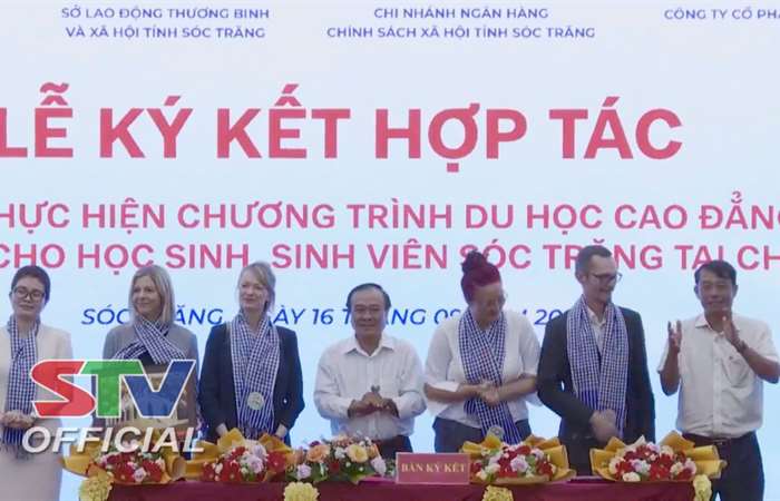 Sóc Trăng: Ký kết hợp tác triển khai chương trình du học cao đẳng nghề và làm việc cho học sinh, sinh viên Sóc Trăng tại Đức