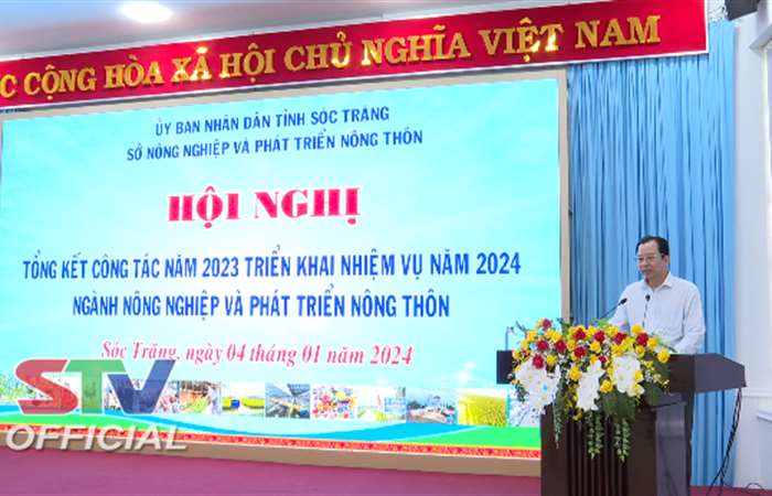 Sóc Trăng: Ngành Nông nghiệp chiếm 41,57% tổng sản phẩm nội tỉnh năm 2023
