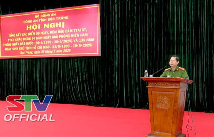 Sóc Trăng tổng kết cao điểm 50 ngày đêm bảo đảm trật tự an toàn giao thông