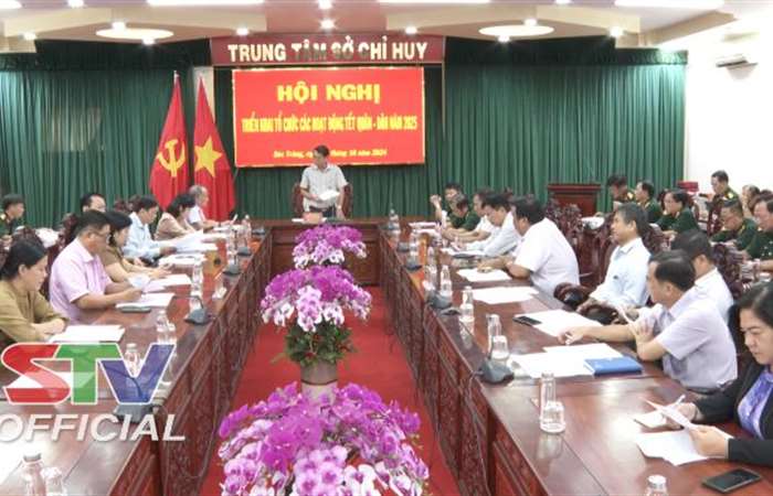 Sóc Trăng triển khai kế hoạch “Tết Quân - Dân” năm 2025