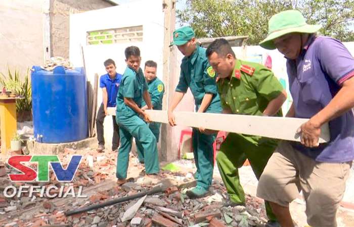 Sóc Trăng: Ủy ban MTTQ Việt Nam các cấp chung tay xóa nhà tạm, nhà dột nát