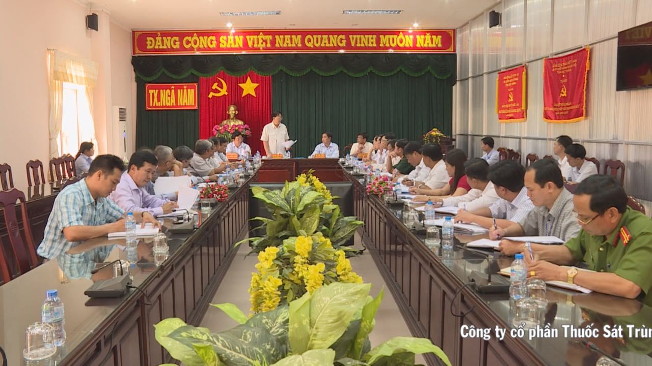 Lãnh đạo tỉnh Sóc Trăng làm việc tại thị xã Ngã Năm 07-03-2017