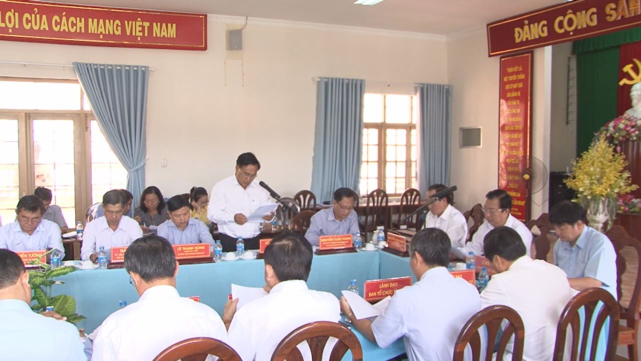 Lãnh đạo tỉnh Sóc Trăng làm việc tại thành phố Sóc Trăng 07-03-2017