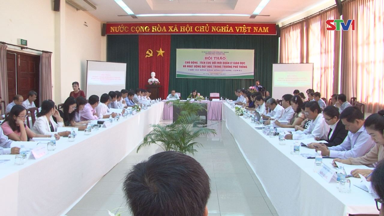 Hội thảo chủ động, tích cực đổi mới quản lý giáo dục và hoạt động dạy học trong trường phổ thông