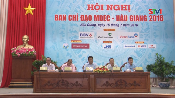 Diễn đàn hợp tác kinh tế Đồng bằng sông Cửu Long - MDEC Hậu Giang 2016 kết thúc tốt đẹp.