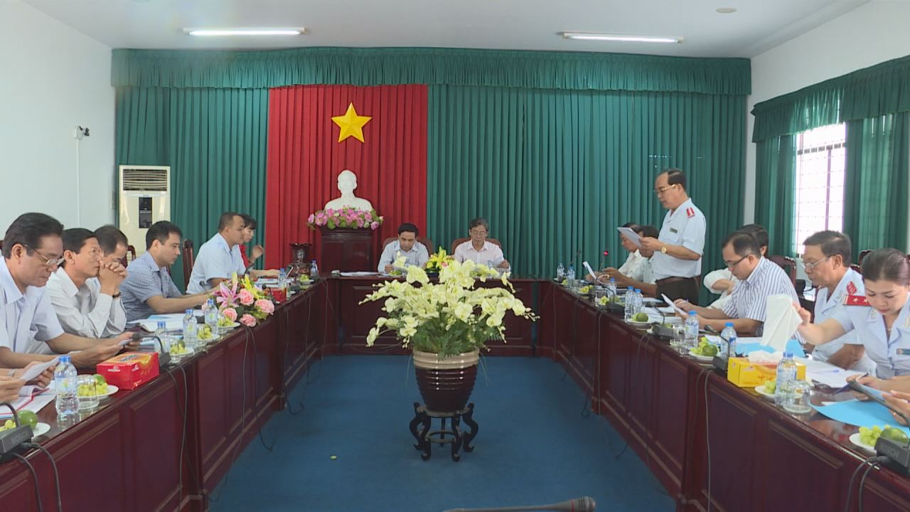 Vụ pháp chế Thanh Tra Chính Phủ là việc với Sóc Trăng