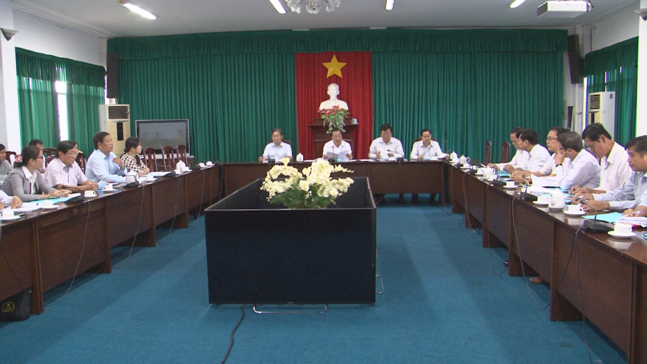 UBND tỉnh Sóc Trăng: Hội nghị Sơ kết tình hình thực hiện và giải ngân kế hoạch vốn đầu tư công đến ngày 31/7/2016