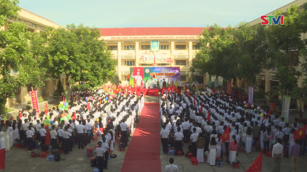 Bí thư Tỉnh ủy Sóc Trăng dự khai giảng năm học mới tại Trường chuyên Nguyễn Thị Minh Khai- TP Sóc Trăng