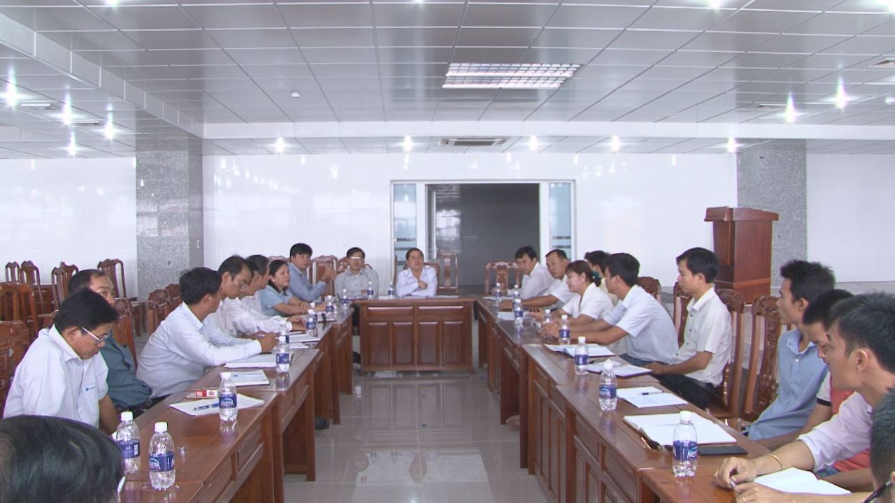 UBND Tỉnh: Họp giao ban tại công trình Bệnh viện Đa khoa Sóc Trăng với các nhà thầu về tiến độ công trình