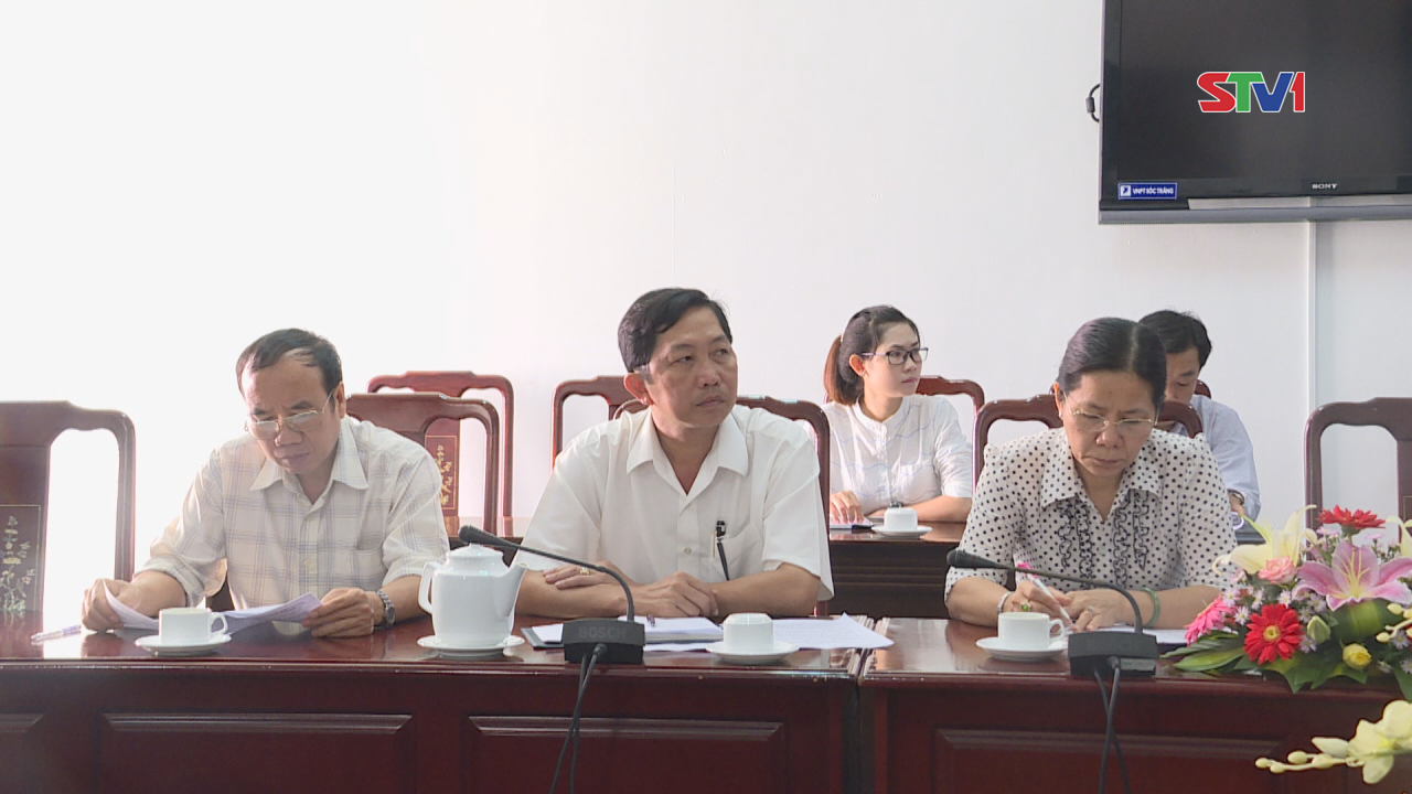 Ban Quản lý Dự án 1 tỉnh Sóc Trăng họp bàn về tổ chức hoạt động