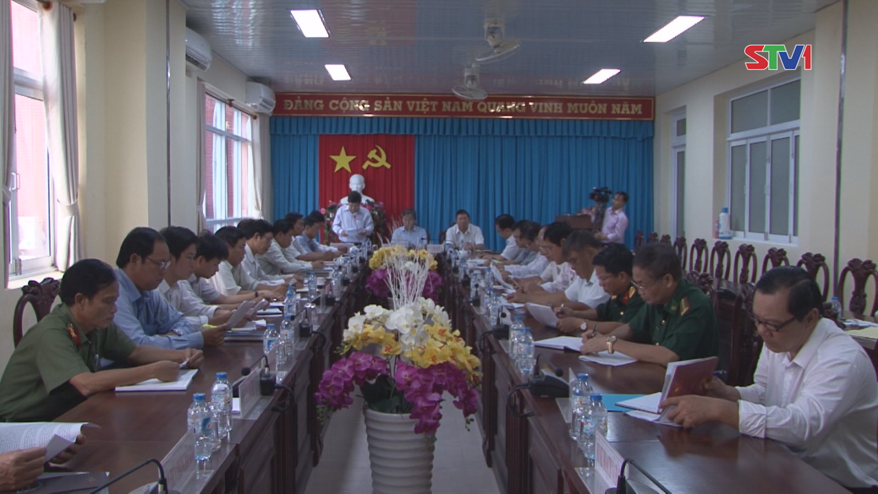 Lãnh đạo UBND tỉnh Sóc Trăng  kiểm tra thực hiện Chỉ thị 03 của Tỉnh ủy về phát triển kinh tế  biển và vùng ven biển 