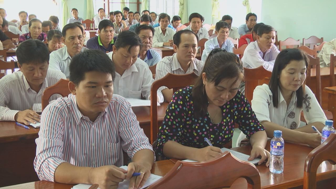 Đoàn đại biểu HĐND tỉnh Sóc Trăng  tiếp xúc cử tri xã Tân Long, thị xã Ngã Năm