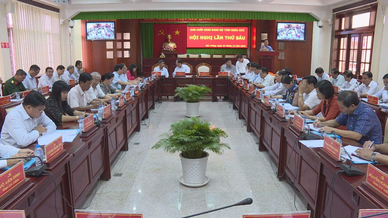 Bế mạc Hội nghị lần thứ VI, Ban chấp hành Đảng bộ tỉnh Sóc Trăng khóa XIII