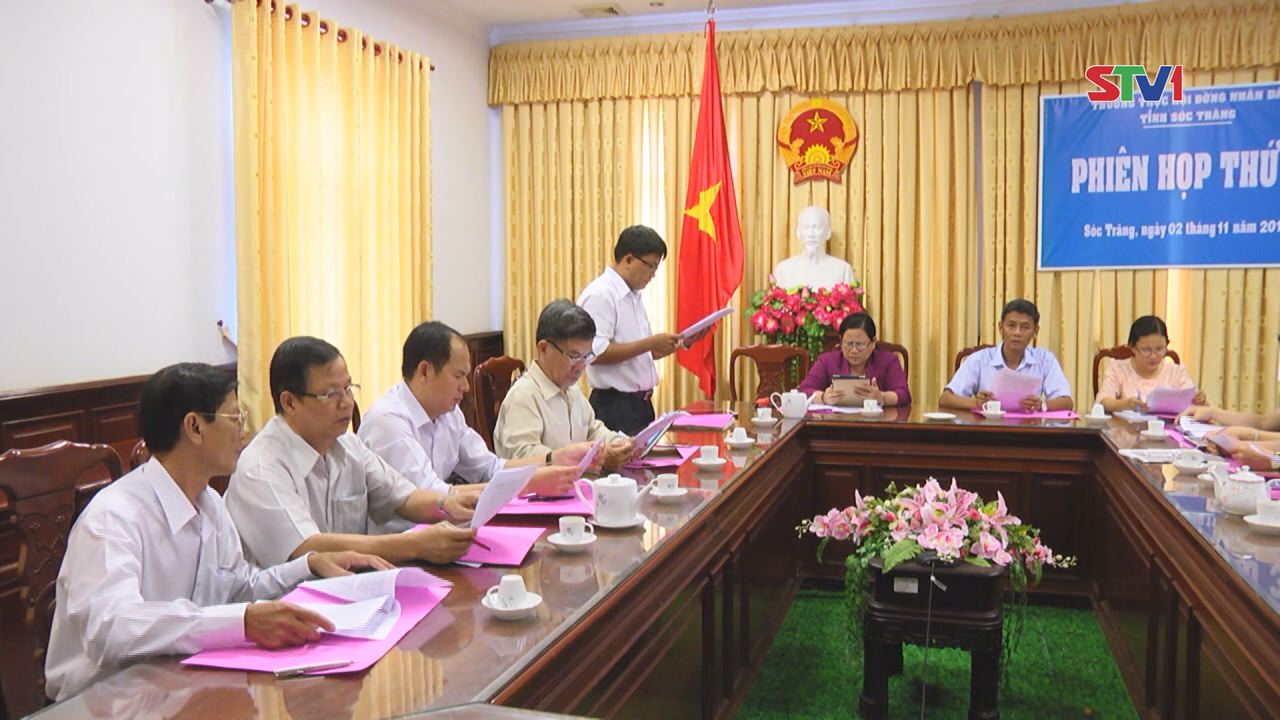 Ban Pháp chế HĐND tỉnh Sóc Trăng họp thông qua dự thảo báo cáo thẩm tra trình tại kỳ họp thứ 5 Hội đồng Nhân dân tỉnh khóa IX  