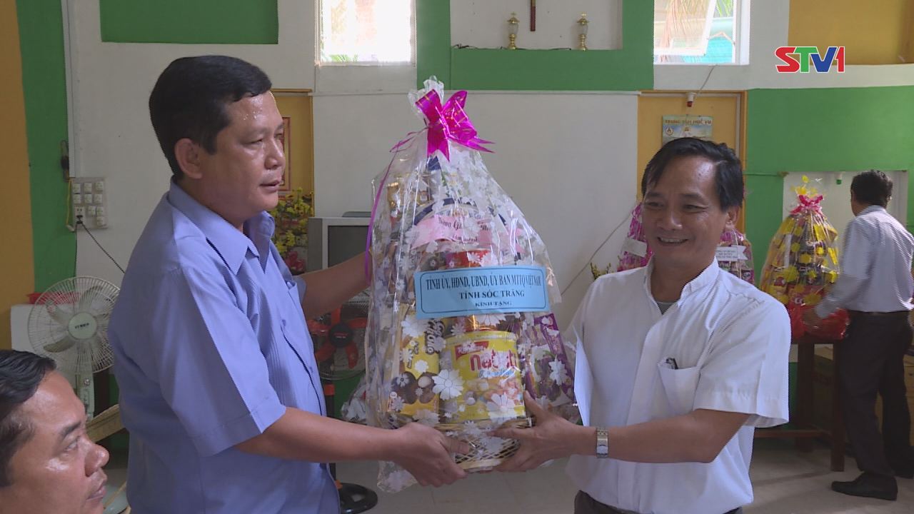 Lãnh đạo tỉnh Sóc Trăng  chúc Giáng sinh họ đạo Nhu Gia, huyện Mỹ Xuyên