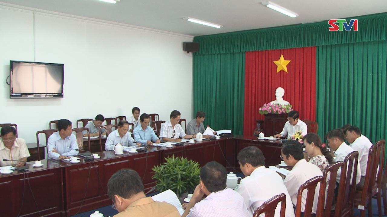UBND tỉnh Sóc Trăng họp Hội đồng thẩm định giá đất