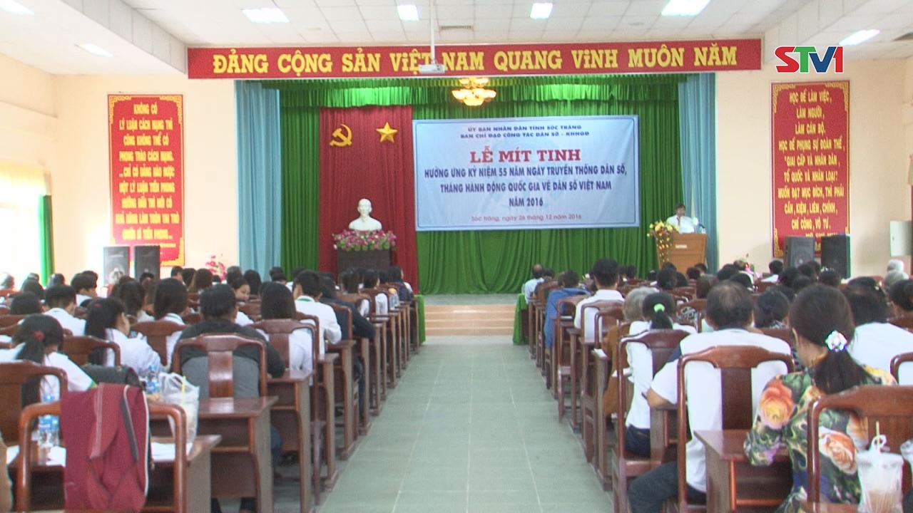 Sóc trăng Mít tinh kỷ niệm 55 năm ngày truyền thống ngành dân số - kế hoạch hóa gia đình và hưởng ứng ngày dân số Việt Nam 2612