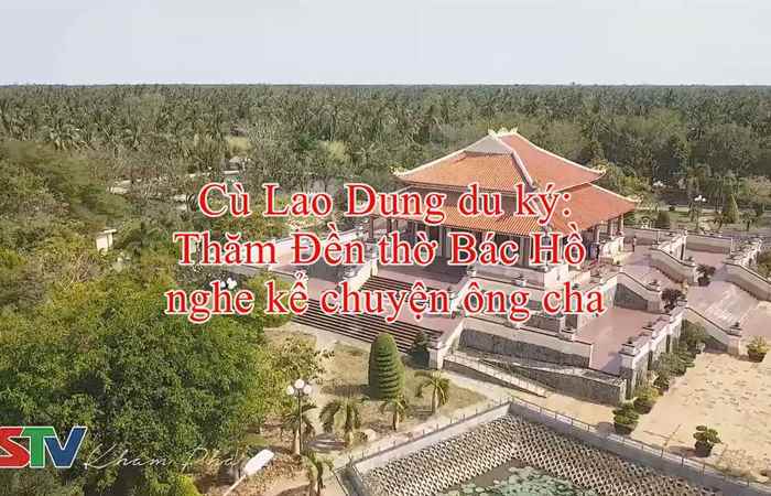 Đền thờ Bác Hồ Cù Lao Dung ở Sóc Trăng