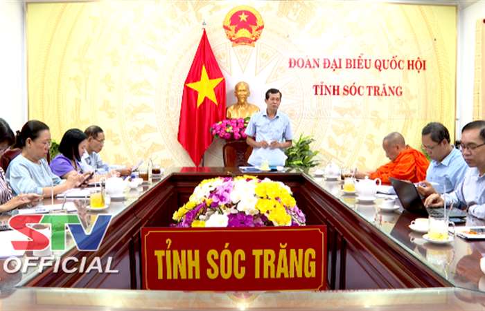 Thẩm tra các văn bản thuộc lĩnh vực Dân tộc trình tại Kỳ họp 26, HĐND tỉnh Sóc Trăng Khoá X