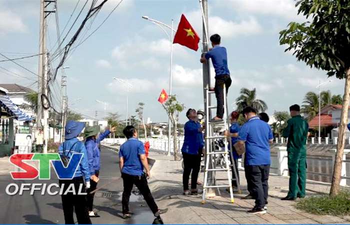Thành đoàn Sóc Trăng đẩy mạnh các phong trào học và làm theo lời Bác