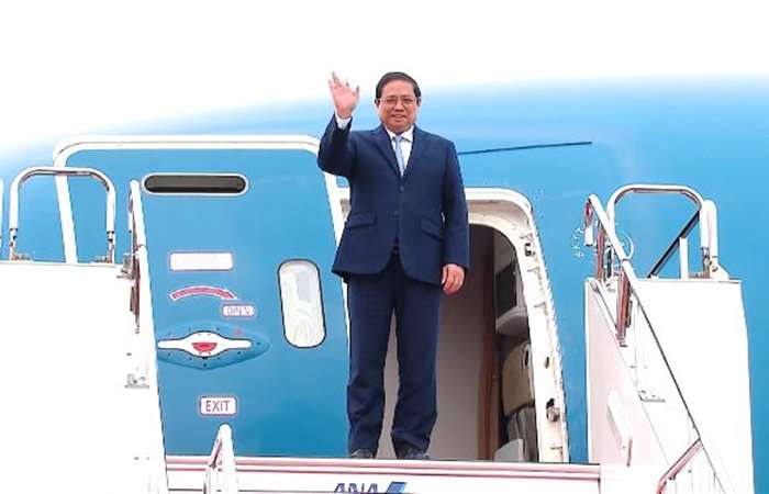 Thủ tướng Chính phủ Phạm Minh Chính đến Tokyo dự Kỷ niệm 50 năm quan hệ ASEAN - Nhật Bản