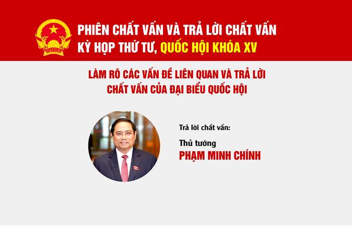 Thủ tướng Chính phủ và 4 thành viên Chính phủ trả lời chất vấn