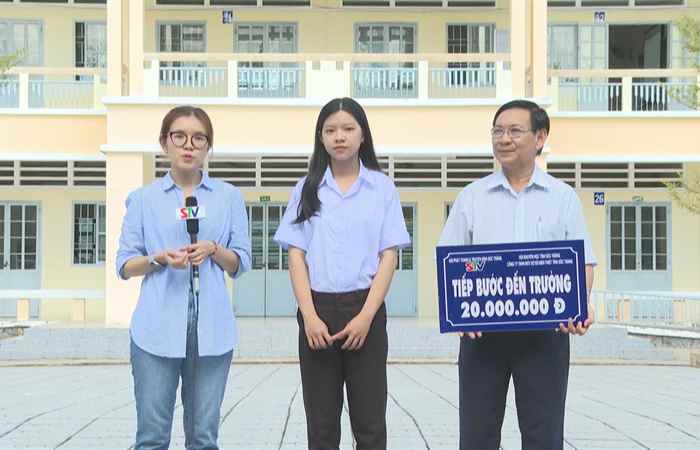 Tiếp bước Trần Thị Bích Ngọc đến trường (09-12-2023)
