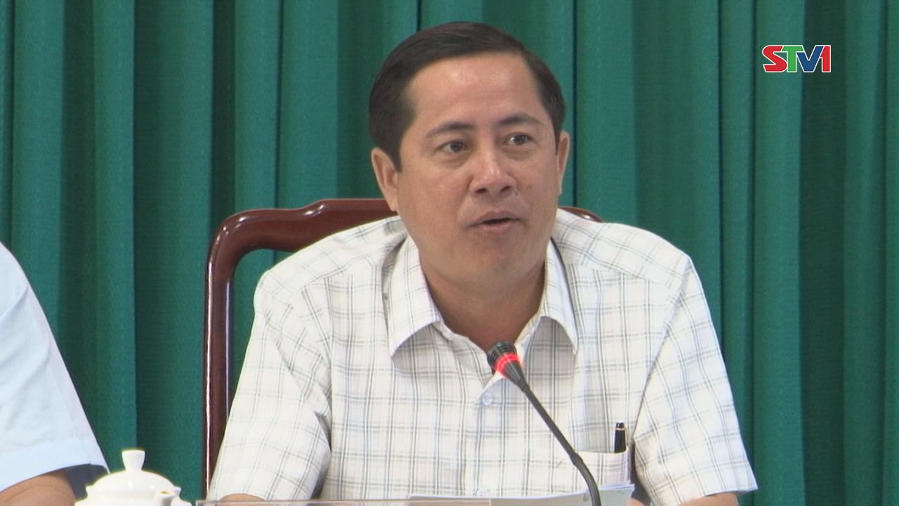 UBND tỉnh Sóc Trăng họp thông qua các văn bản trình tại kỳ họp thứ V - HĐND tỉnh khóa IX, nhiệm kỳ 2016-2021